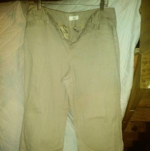 Womans Old Navy size 16 kacki pants